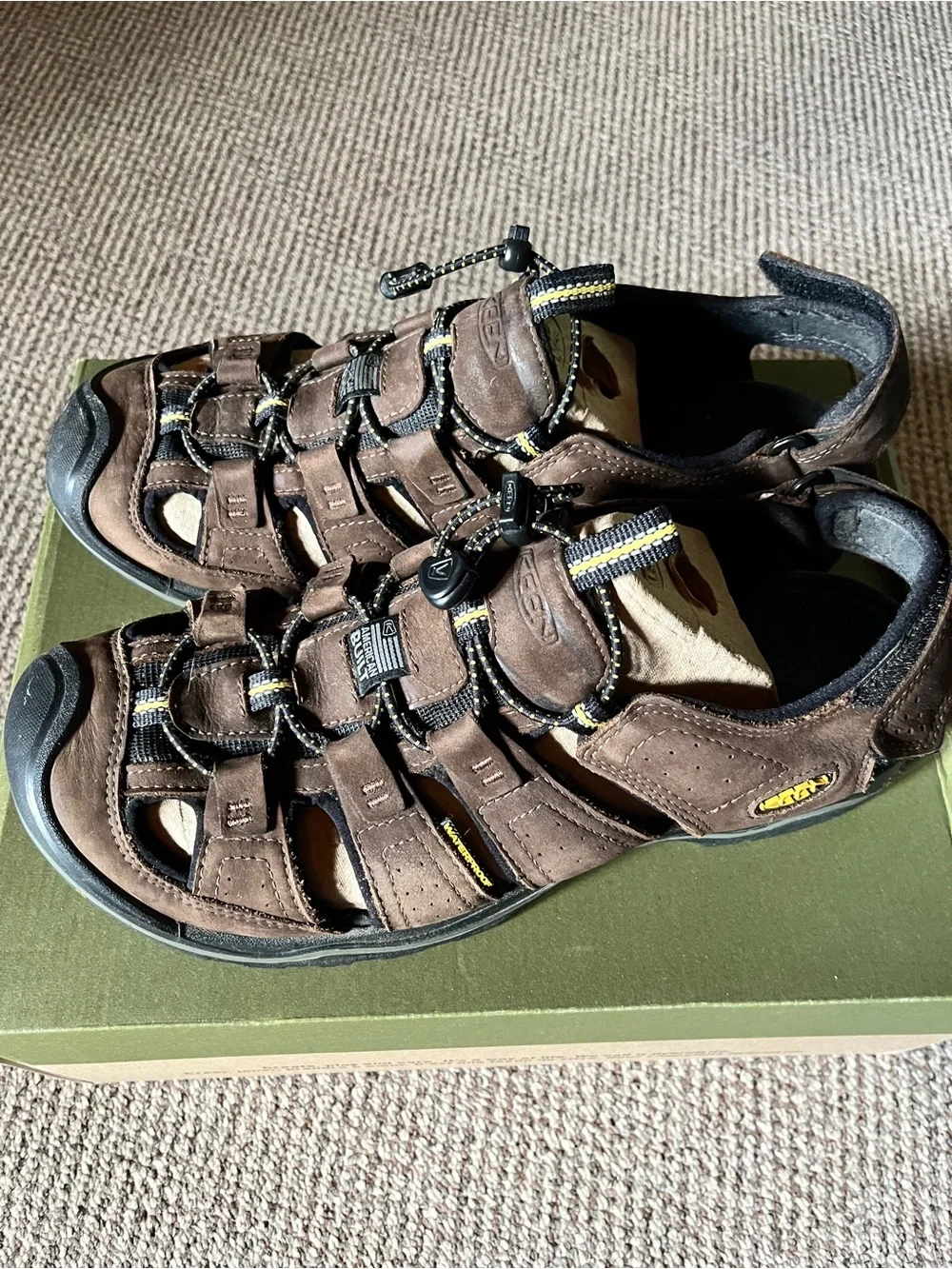 Keen Mens Brown Sandals